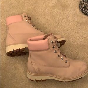 pink timberland